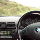 BMW 330CI MSport - Built-in television (not bad reception at the top of a Welsh mountain! BMW 330CI MSport