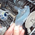 Don't put plastive in the dishwasher!